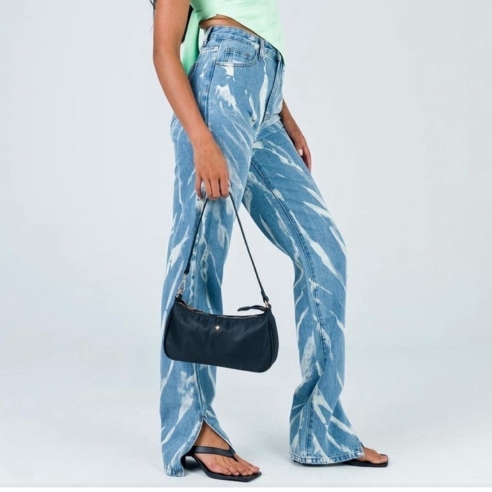 Lioness Alabama Jean Tie Dye Denim High Wasted size S - Picture 4 of 6